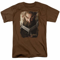 The Hobbit: An Unexpected Journey - Nori The Dwarf Graphic Tee - Coffee - Medium