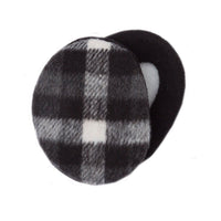 Sprigs Earbags Plaid Black/White LG