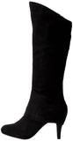 Diba Girl Women's Turn N Time Boot, Black Suede, 7 M US