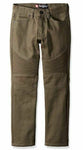 Southpole Boys' Pants Long Twill Fabric & Moto Biker Details, Olive, 18