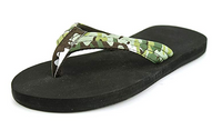 Rainbow Youth Grombows Camo Green Flip Flop Sandal, Youth US 2 /3 (9 inch)