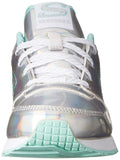 Skechers Kids Retrospect-Irradazzling Sneaker, Silver/Aqua,11.5 M US Little Kid