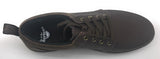 Doc Dr. Martens Men's Joseph Air Wair Waxed Canvas Casual Shoes Dark Brown 12 M