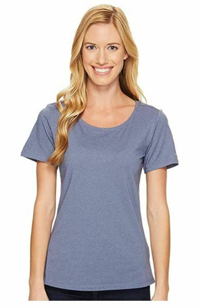 Columbia Women's Shadow Time Iii Tee, Bluebell, XL