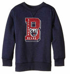 The Children's Place Big Boys' Graphic Crew Long Sleeve, Tidal Blue, Large/10/12