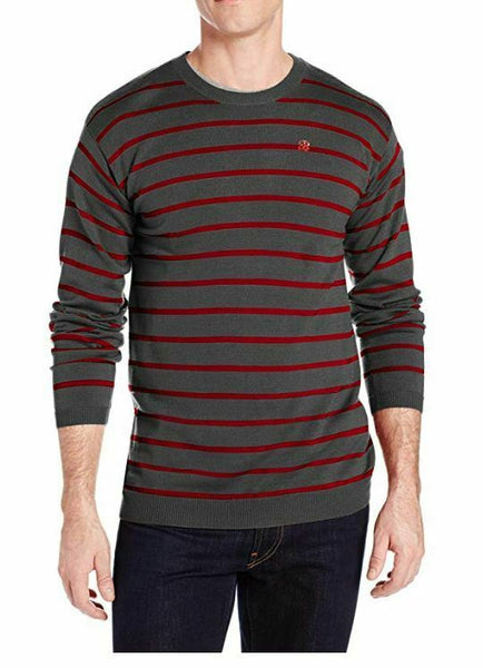 Core Concepts Men's Bandit Sweater, Carbon/Red, XX-Large