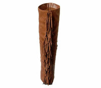 Qupid Women's Neo-162 Western Boot Dark Rust Size 5.5