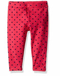 Scout + Ro Big Girls' Printed-Dot Jersey Capri Pant, Lollipop, 12