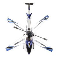 Syma S107G 3-Channel Radio Remote Control RC Mini Helicopter with Gyro - BLUE
