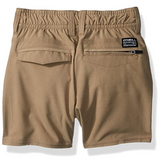 O'NEILL Boys Little Stockton Hybrid Boardshort, Khaki, 2T