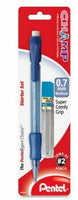 Pentel Champ Starter Set Automatic Pencil with Lead, 0.7mm, 1 Pack