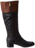 Bandolino Women's Cranne Wide Calf Leather Riding Boot