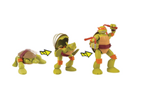 Teenage Mutant Ninja Turtles Michelangelo Mutations Action Figure Pet to Ninja