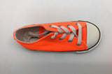 Converse Kid's Chuck Taylor All Star Low Top Shoes Neon Orange Toddler 10 M US