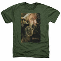 Trevco - Unisex T-Shirt - Oin From The Hobbit - Short Sleeve - Green - Medium