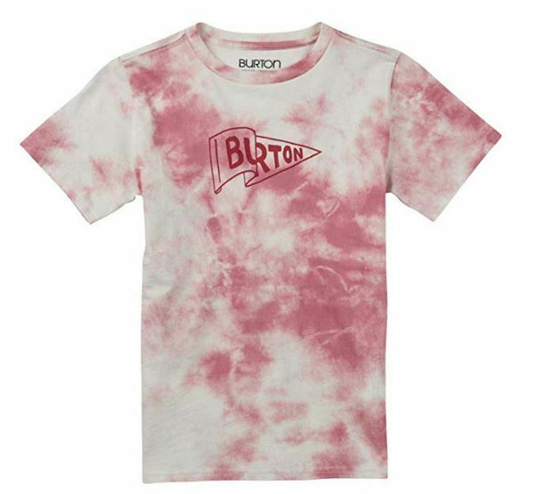 Burton Girl's Pennant ss tee, Berry Tie Dye, Large