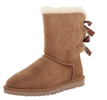 UGG Australia Women's Bailey Bow Sheepskin Fashion Boot Chestnut 5 US 3.5 UK