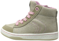 Geox JR Mania Girl 7 Hi Top Sneaker (Toddler/Little Kid/Big Kid),Beige,40 EU ...