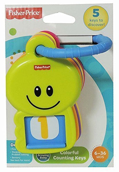 FISHER-PRICE, 5 COLORFUL COUNTING KEYS