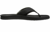 Freewaters Men's Logan Flip Flop Sandal, Black/Grey, 7 M US