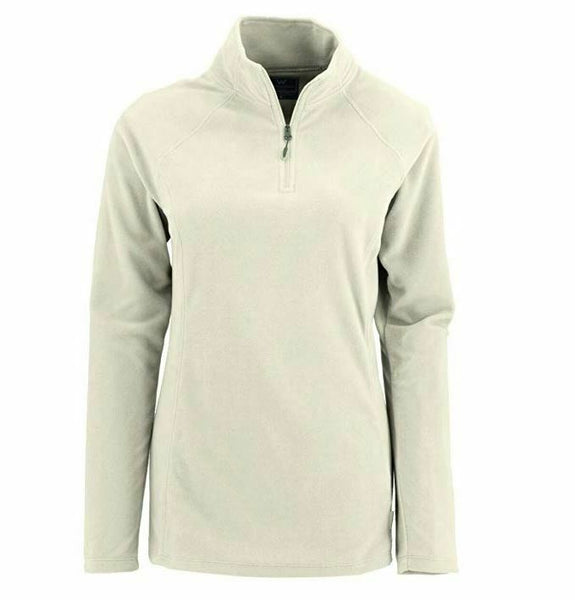 White Sierra Alpha Beta Quarter Zip Ii - Extended Sizes, Milky White, 1X