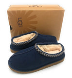 UGG Kid's Tasman Slippers, Peacoat Navy Blue, Big Kid Size 6 - New In Box