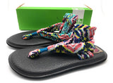 Sanuk Women's Yoga Sling 2 SWS10535 Flip Flop Yoga Mat Sandal, Multicolor, 8 M