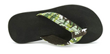 Rainbow Youth Grombows Camo Green Flip Flop Sandal, Youth US 2 /3 (9 inch)