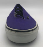 Vans Authentic Lo Pro Canvas Shoes, Dark Purple, Mens 10.5 Womens 12