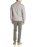 London Fog Men's Ashland Hipster Jacket with Quilted Bib, Lt Grey Heather, X-...