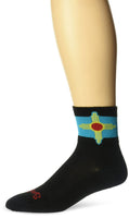 SockGuy Classic 3in New Mexico Flag Cycling/Running Socks