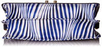 Vera Bradley Tess Crossbody, Wavy Stripe Navy