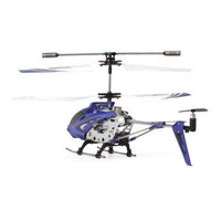 Syma S107G 3-Channel Radio Remote Control RC Mini Helicopter with Gyro - BLUE