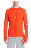 Inov-8 Men's Base Elite Long Sleeve Top, Red, Medium