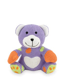 Rich Frog Sitting K'NIT Bear Knit Doll for Baby, Multi-Colored Stuffed Animal...