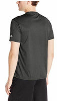 Russell Athletic Men's Heather Short Sleeve Mesh Performance T-Shirt, Grey, Med