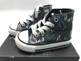 Converse Kids Chuck Taylor Hi Top Sneaker DC Comics BATMAN, Black, Toddler Sz 4