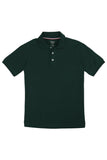 French Toast Boy's Short Sleeve Pique Polo Size 16 Knit Shirt Hunter Green