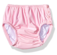 KIKO & MAX Girls' Absorbant Reusable Swim Diaper Small