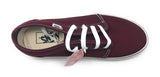 VANS 106 Vulcanized Classic Skate Shoes Port Royale Burgundy Mens 7 Womens 8.5