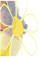 Leg Avenue Womens Costume 4pc Daisy Doll (Corset, Tutu, Wings, Headpiece) Medium