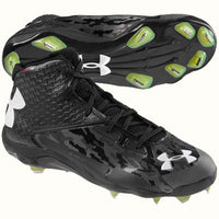 Under Armour Deception Low DT Black Charcoal Men's Size 14 Slight Damage To Box