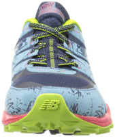 New Balance Women's WT110 Trail Running Shoe, Grey/Blue, 6.5 B US