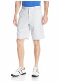 PGA TOUR - Men's Golf Performance Gingham Shorts - Bright White - Size 38