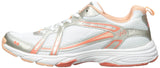 RYKA Women's Approach Cross-Training Shoe, White/Orange Peach, 5 B(M) US