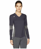 ASICS Decoy Long Sleeve, Steel Grey/Heather Grey, XX-Large