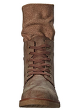 Rocket Dog Women's Temecula Galaxy PU Snowcamp Combat Boot, Tan, 11 M US