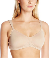 Amoena Women's Lara Comfort Wire Free Pocketed Bra, Nude, 32DD