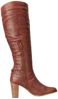 Diba Women's City Glaze Engineer Boot,Brown,11 M US