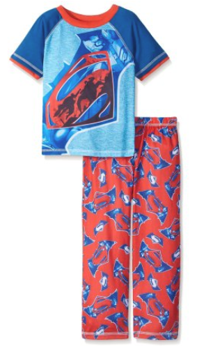 Justice League Boys' Superman 2 Piece Pant Set, Size M (8) - Free Shipping!
